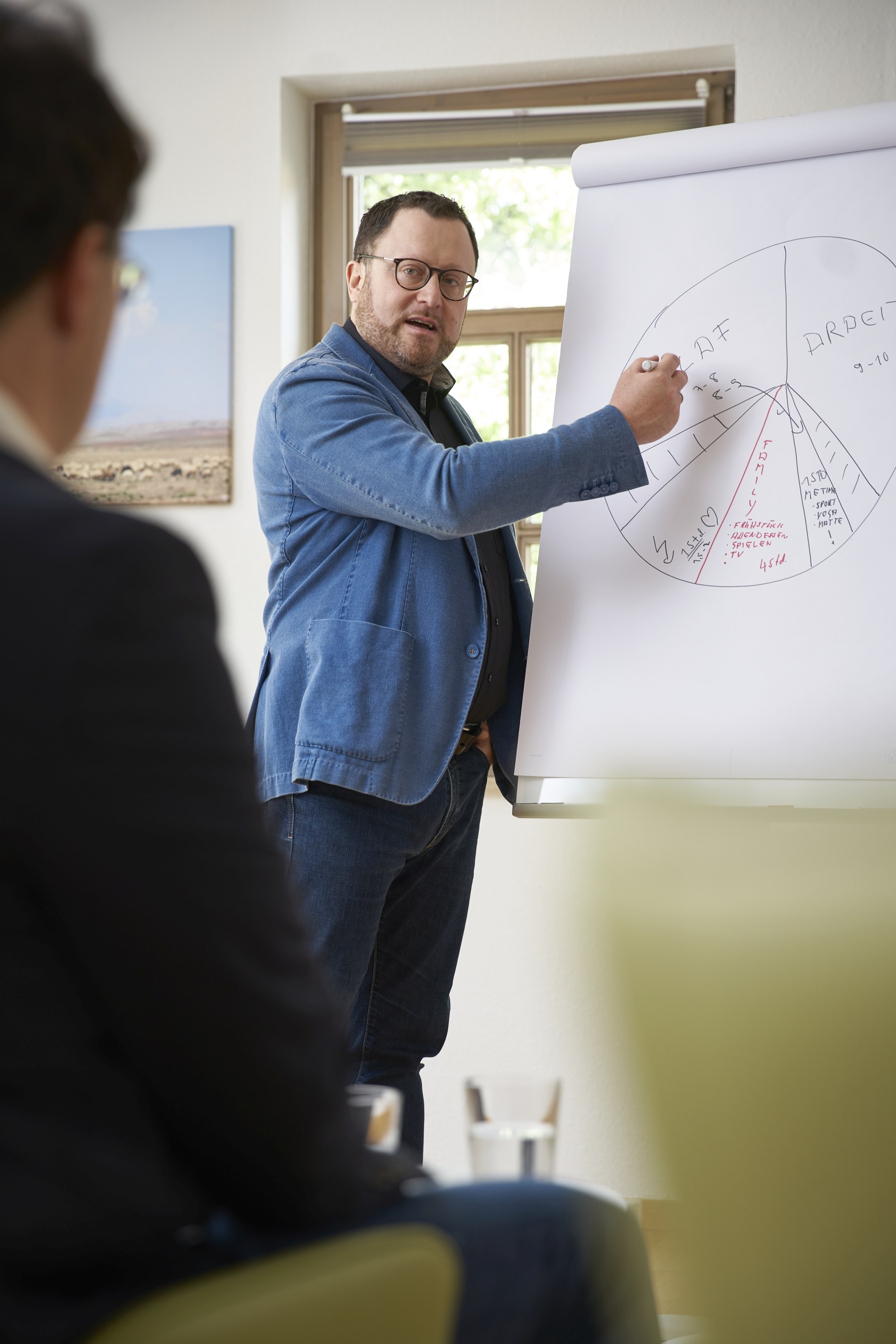 Matthias Fink bei einer Präsentation