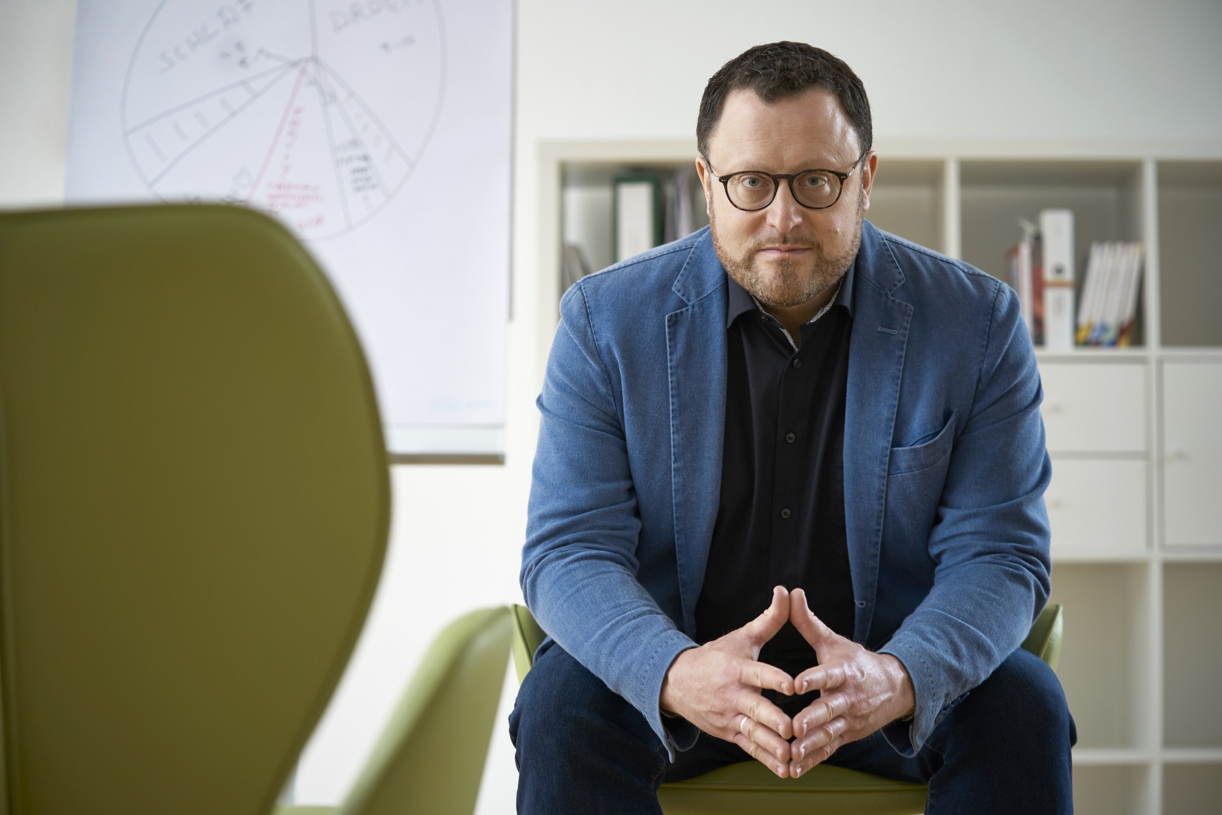 Matthias Fink im Fokus während einer Coaching-Sitzung